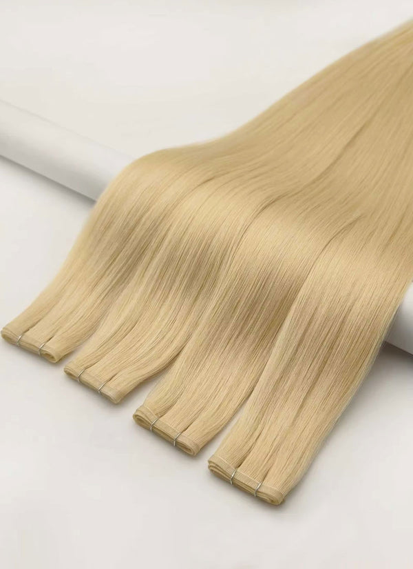 Seamless Flat Wefts Extensions Top Quality Human Hair